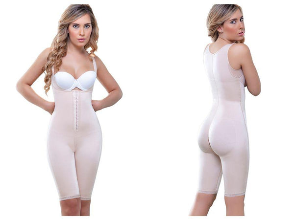 Vedette Full Body Control Suit w/ Front Closure & Back Support – Vedette  Store