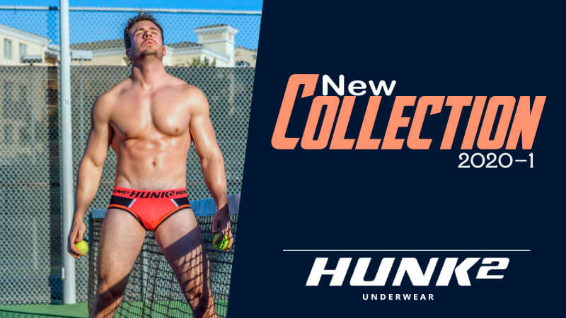 HUNK2 is a brand new brand for men that is totally made for the mature, masculine, sporty male who likes to feel both sexy and athletic at the same time.  This brand mixes well with sports, leisure and pleasure.  New Collection! 