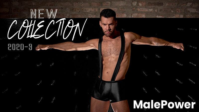 MalePower 2020-3 New Collection Male Power has a long standing history of providing the finest quality underwear and garments that maximize comfort as well. This collection is for the man who is in touch with his sexuality. 