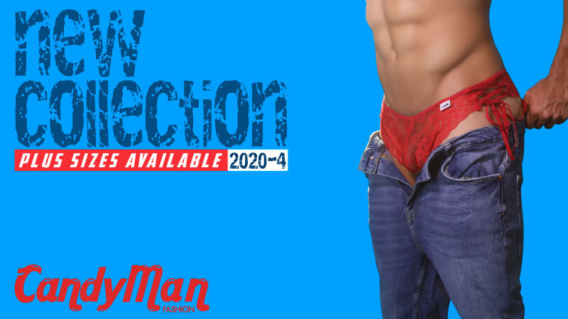 CandyMan 2020-4 has arrived! CandyMan men’s underwear is the perfect mix of the art of costume design and stylish, sexy underwear!