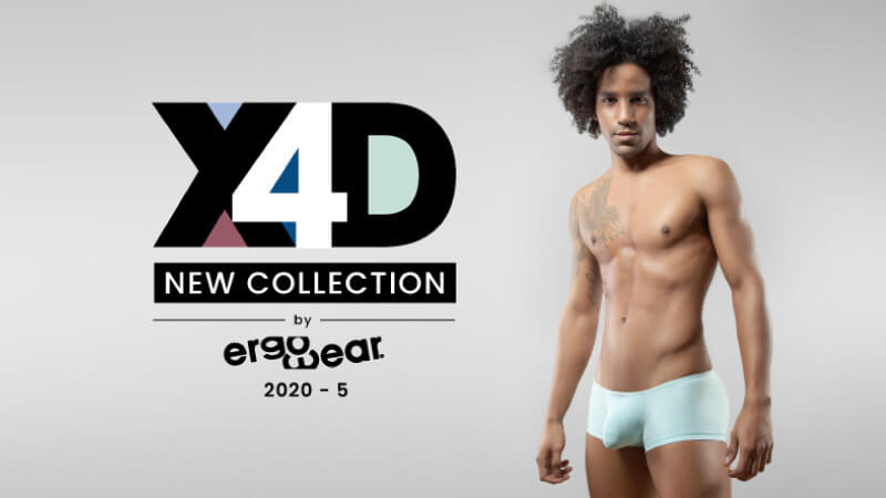 ErgoWear Brand New Collection 2020-6. ErgoWear offers the best Men's pouch underwear, swimwear, and gymwear!
