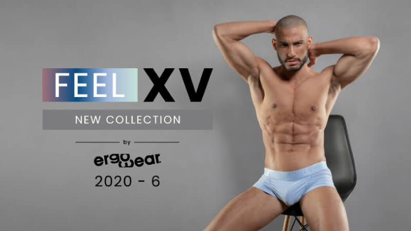 ErgoWear FEEL XV New Collection 2020-6 ErgoWear is the world's first and leading brand to specialize in men's ergonomic underwear, swimwear and athletic apparel.