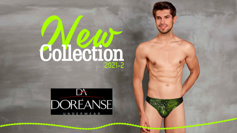 Doreanse is a fresh and sophisticated men's line that can stand all on its own.  This brand is serving you jocks, thongs, bikinis, and vibrant swimwear to suit any need that may arise.  Here's to being sexy!!!