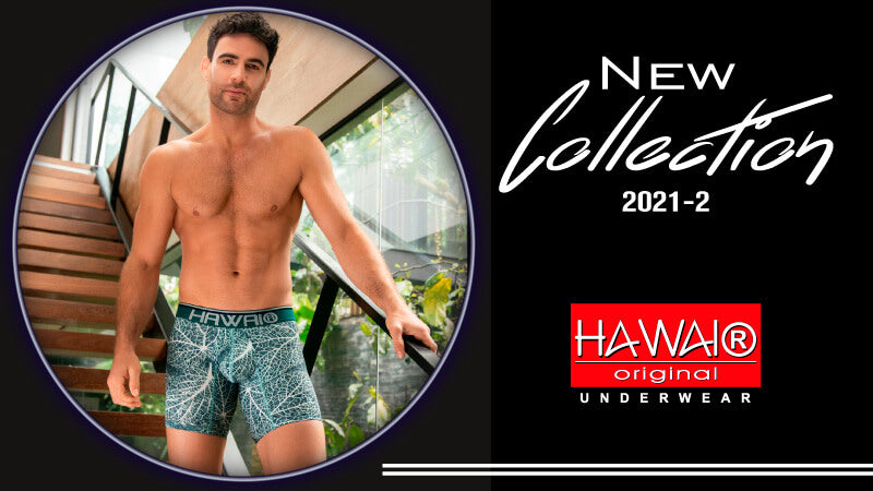 From classic briefs and boxer briefs to pouch supporting athletic undies, Hawai's playful colors and prints will make your manhood feel like he is on a relaxing vacation.