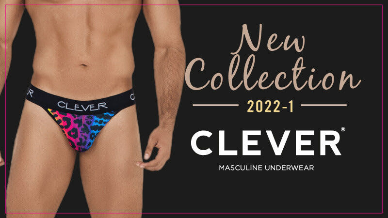 Clever underwear offers men's briefs, trunks, boxers, thongs and jockstraps that are designed to be sporty, sexy, and functional.