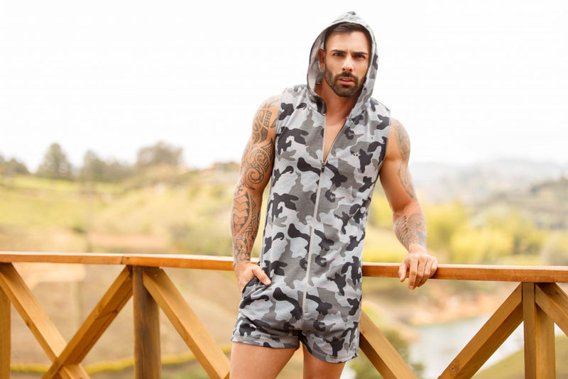 DownUnder Apparel carries stylish and sporty hoodies and rompers for men of all shapes and sizes!