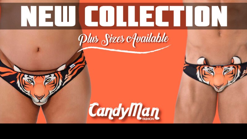 CandyMan men’s underwear is the perfect mix of the art of costume design and stylish, sexy underwear!