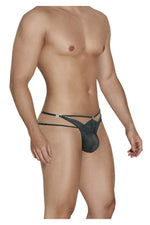CandyMan 99547 Double Thongs Color Hunter Green
