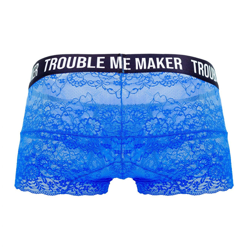 CandyMan 99616 Trouble Maker Lace Trunks Color Dark Blue