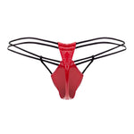 CandyMan 99711 Dom Thongs Color Red