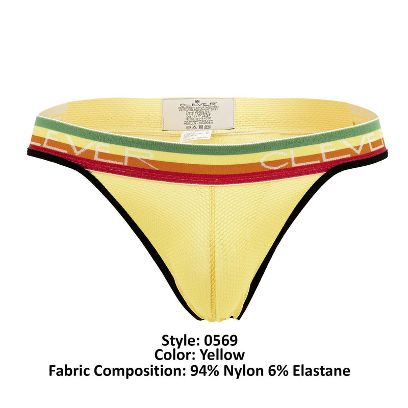 Clever 0569-1 Elements Thongs Color Yellow