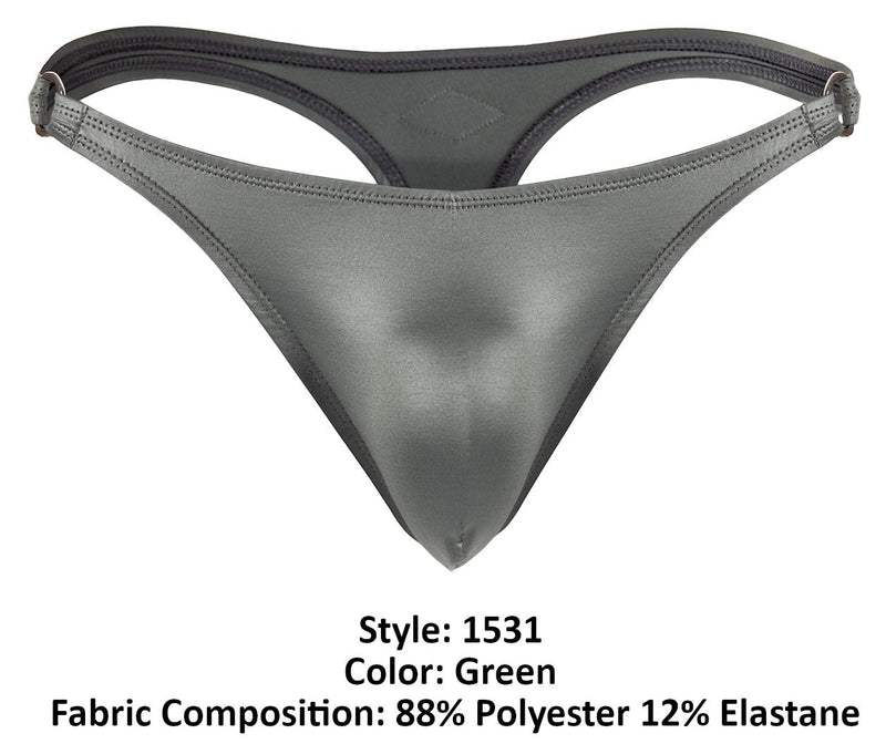 Clever 1531 Glacier Thongs Color Green