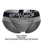 ErgoWear EW1029 FEEL Modal Briefs Color Gray