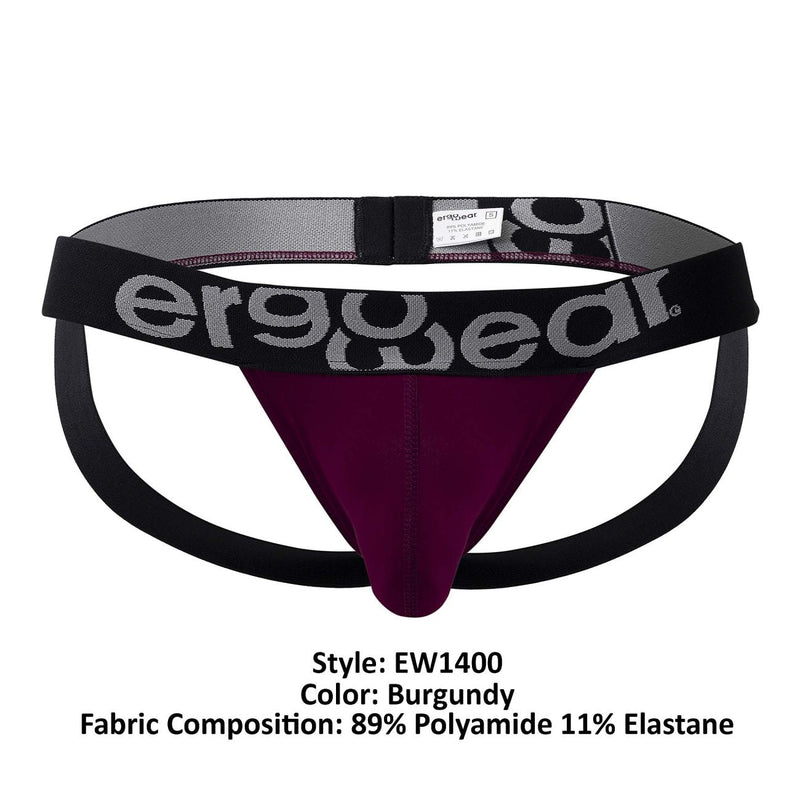 ErgoWear EW1400 GYM Jockstrap Color Burgundy