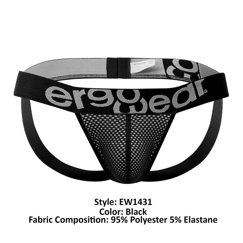 ErgoWear EW1431 GYM Jockstrap Color Black