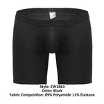ErgoWear EW1663 SLK Boxer Briefs Color Black