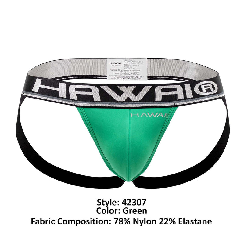 HAWAI 42307 Microfiber Jockstrap Color Green