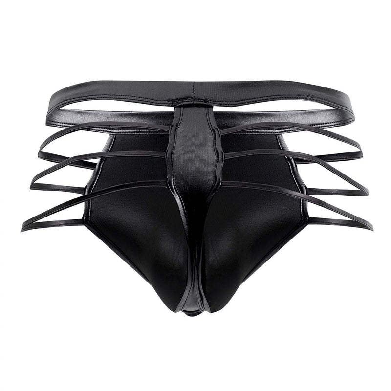 Male Power 417-261 Cage Matte Cage Thong Color Black