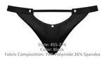 Male Power 455-276 Magnificence Micro V Thong Color Black