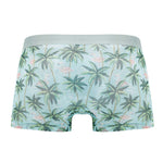 Male Power SMS-011 Sheer Prints Seamless Short Color Flamingo