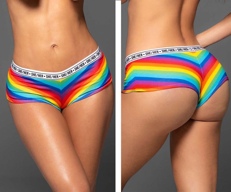 Mapale 122A Rainbow Cheeky Short Color Only Color