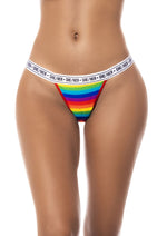Mapale 123A Rainbow Thong Color Only Color