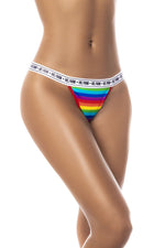 Mapale 123B Rainbow Thong Color Only Color