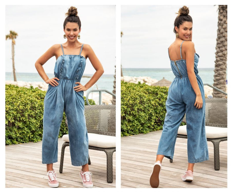 Mapale 1911 Jumpsuit Color Chambray