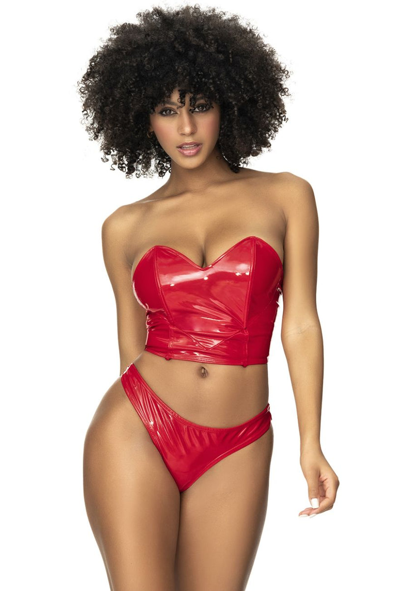 Mapale 2741 Two Piece Set Color Wet Red