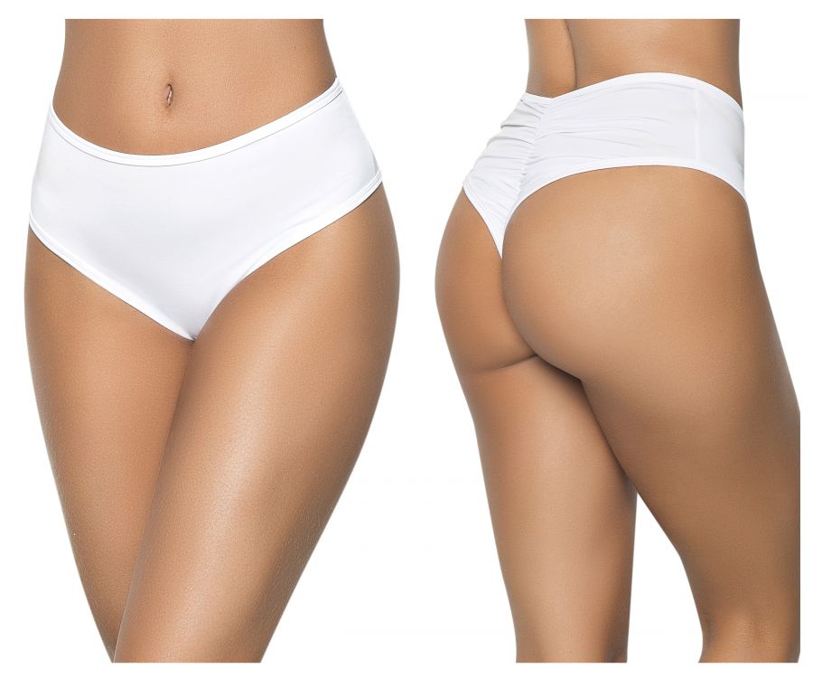 Mapale 3037 High Waist Ruched Back Panty Color White – D.U.A.