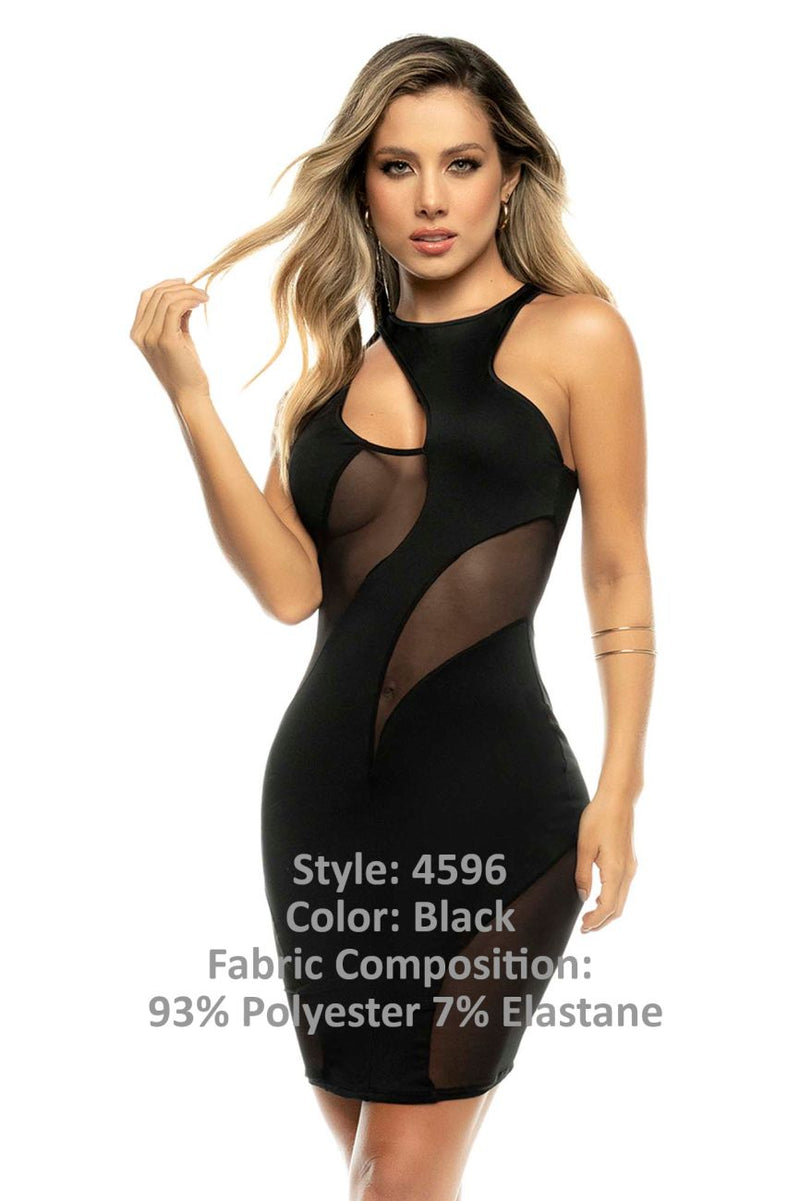 Mapale 4596 Edna Dress Color Black