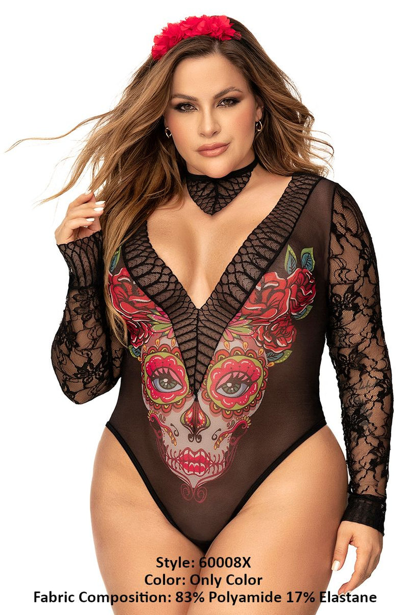 Mapale 60008X Costume Sexy Catrina Color Only Color