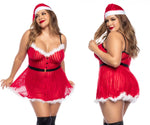 Mapale 60010X Costume Mrs Claus Color Only Color