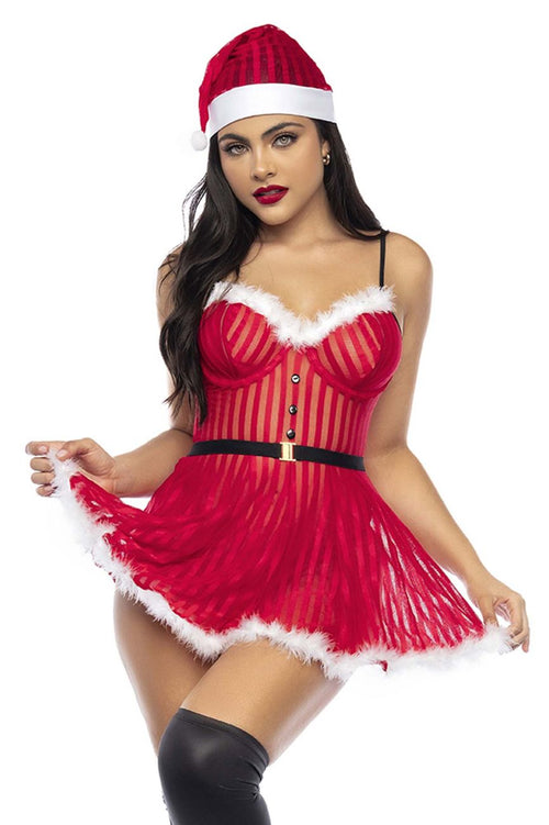 Mapale 60010 Costume Mrs Claus Color Only Color