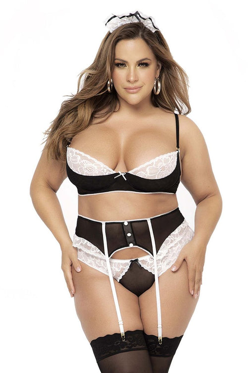 Mapale 6466X Costume French Maid Color Only Color