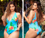 Mapale 6494X One Piece Swimsuit Caribbean Color Printed