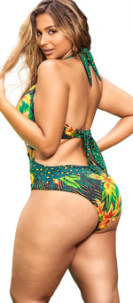 Mapale 6696X One Piece Swimsuit Color Printed