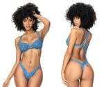 Mapale 67082 Underwired Two Piece Swimsuit Color Blue Chambray