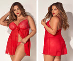 Mapale 7501X Babydoll Color Red