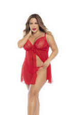 Mapale 7501X Babydoll Color Red