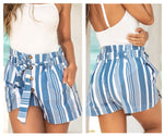 Mapale 7923 Shorts Color Blue Stripes