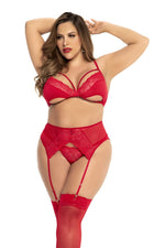Mapale 8726X Three Piece Set Color Red