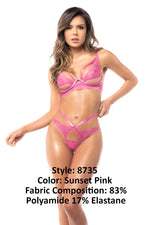 Mapale 8735 Two Piece Set Color Sunset Pink