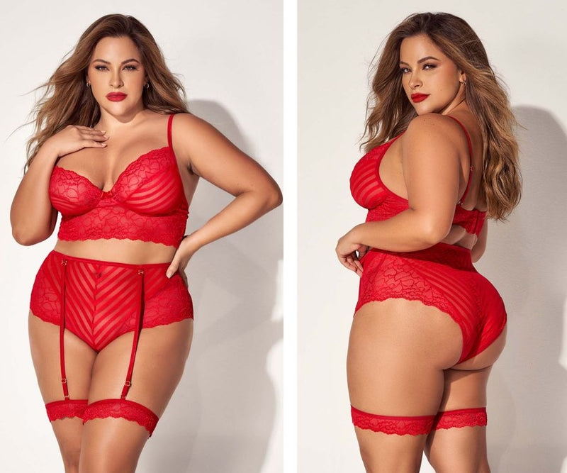 Mapale 8815X Two Piece Set Color Red