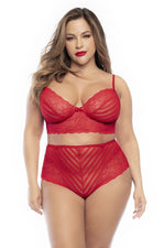 Mapale 8815X Two Piece Set Color Red