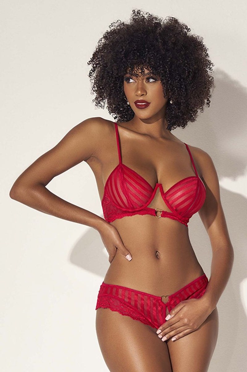 Mapale 8816 Two Piece Set Color Red