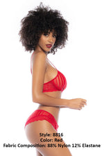 Mapale 8816 Two Piece Set Color Red