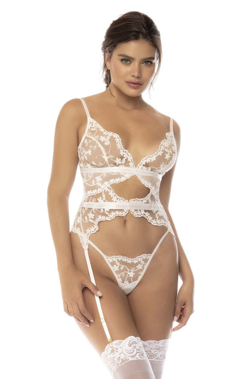 Mapale 8834 Maxine Two Piece Set Color Star White
