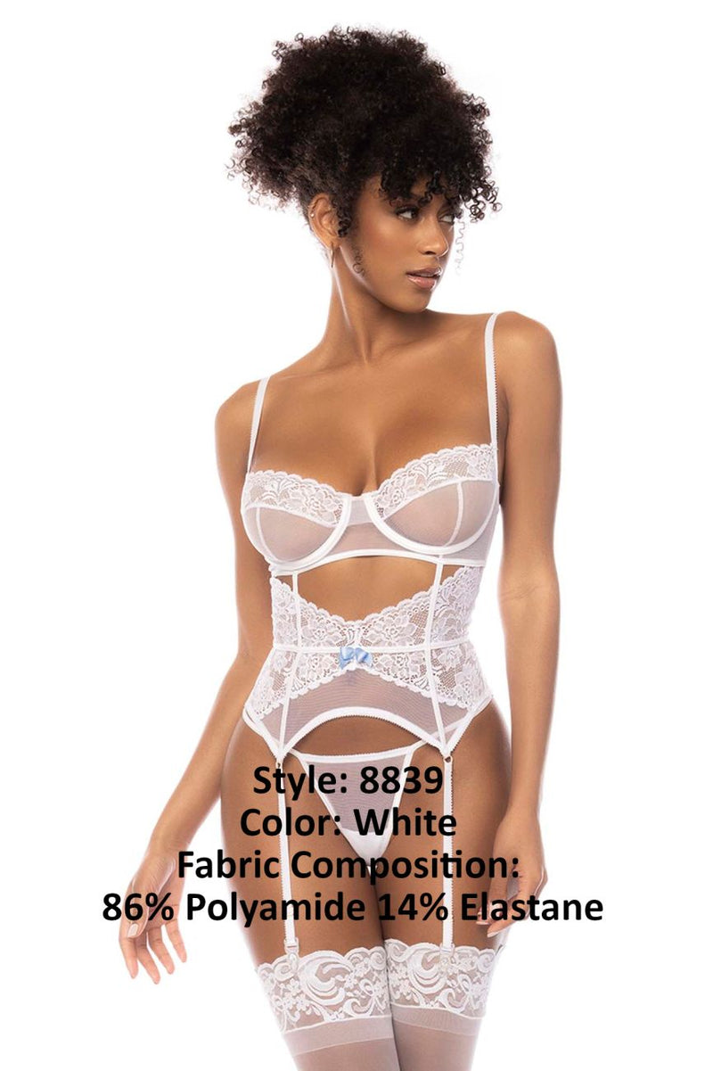 Mapale 8839 Chloe Two Piece Set Color White