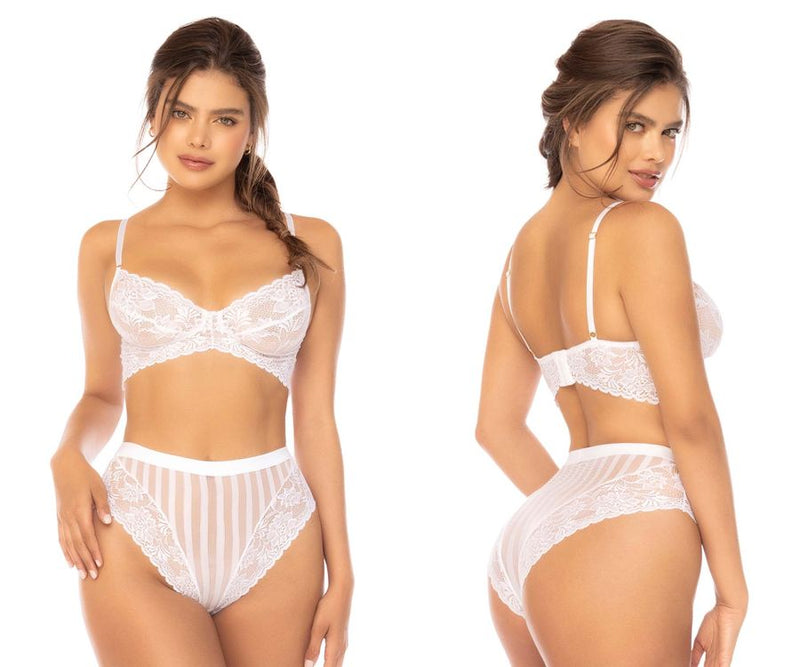 Mapale 8842 Emberly Two Piece Set Color White